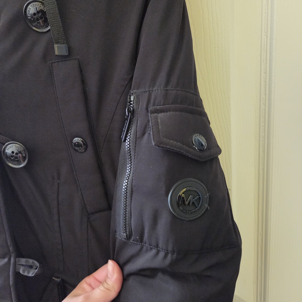 Michael Kors Black Puffer Jacket - Picture 6 of 7